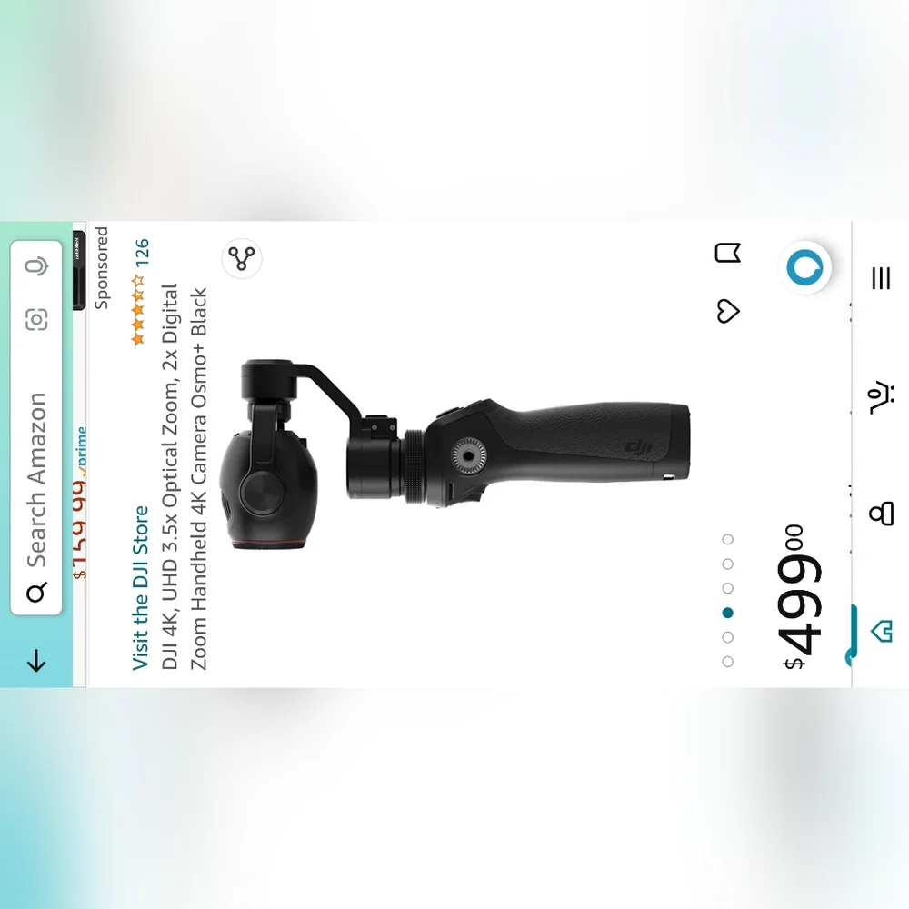 DJI Osmo 4K camera / gimbal